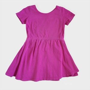 June & January Raspberry Swing Dress 2t